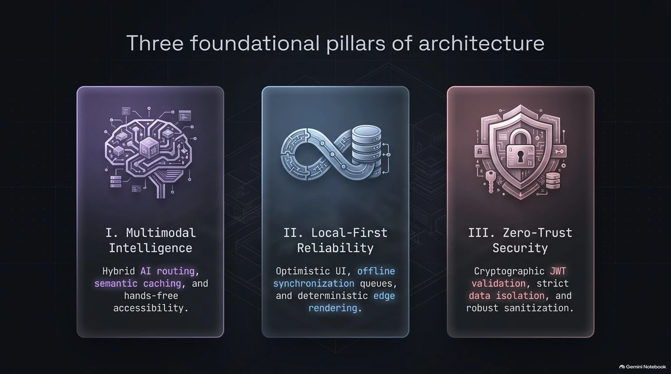 Three Foundational Pillars Architecture
