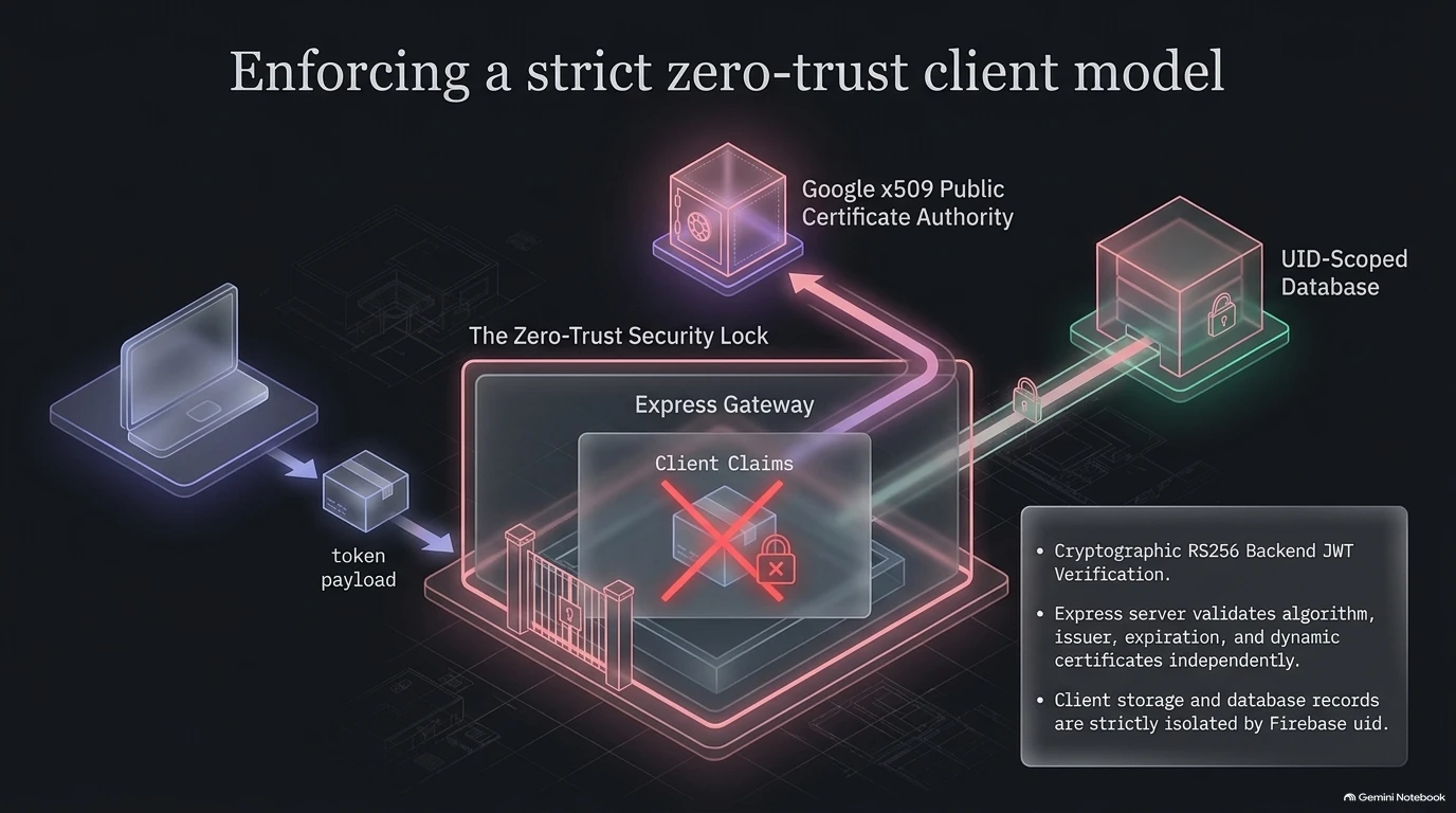 Enforcing a Strict Zero-Trust Client Model